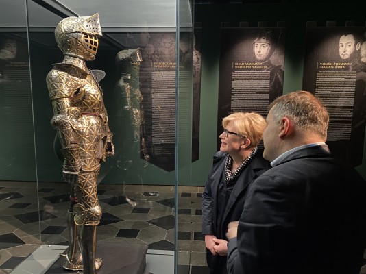 ministrė pirmininkė valdovų rūmuose